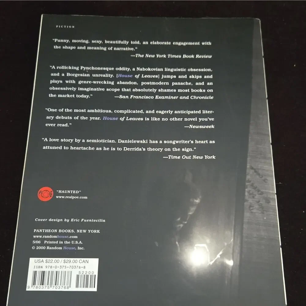 House of Leaves Remastered Full-Color Edition Mark Z. Danielewski PB 2000